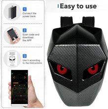Load image into Gallery viewer, Eliminator Sports  Mask LED Motorcycle Backpacks