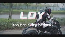 Load and play video in Gallery viewer, Iron Man Carbon Firbre Backpack