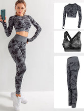 Load image into Gallery viewer, Yoga Outfit Seamless Sets