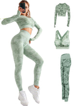 Load image into Gallery viewer, Yoga Outfit Seamless Sets