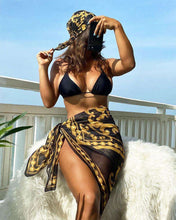 Load image into Gallery viewer, 4 piece Custom Print Bikini Swimwear Sexy Swimwear
